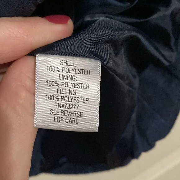 Croft&Barrow Navy Blue Vest Size XL - Picture 6 of 8